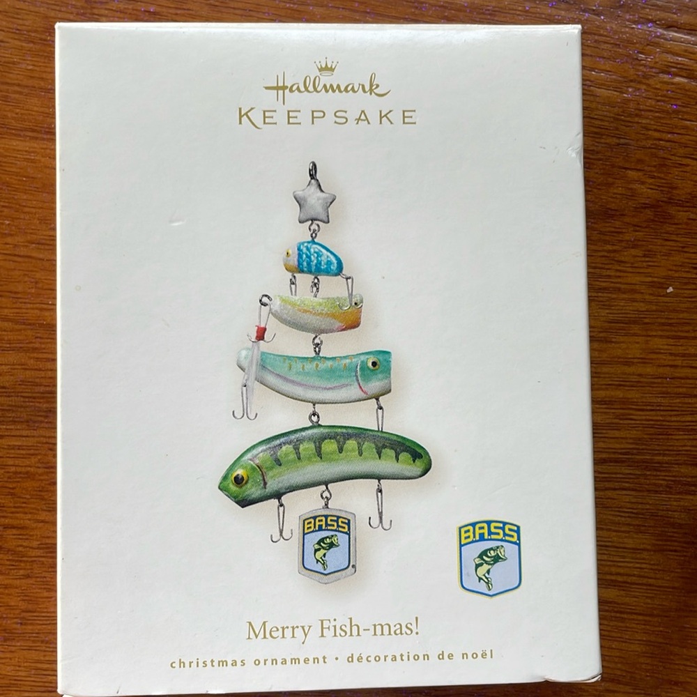 Hallmark Keepsake B.A.S.S. Lure ornament